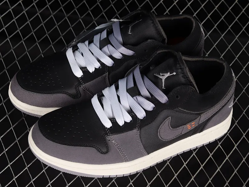 All categories Air Jordan Jordan series basketball shoes Air Jordan 1 Low Air Jordan 1 Low "Black Grey" AJ1 Joe 1 black gray retro culture and leisure sports sneakers DN1635-001